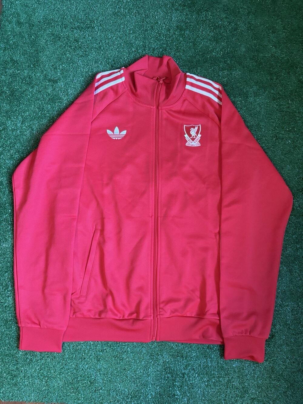 Adidas Original Men’s Liverpool FC Track Top (JZ0144) NWT Size Large.
